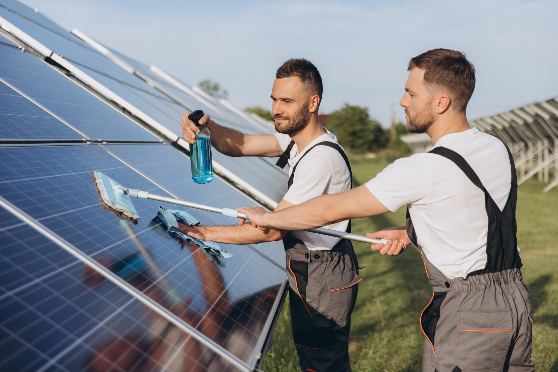 Photovoltaik Reinigung